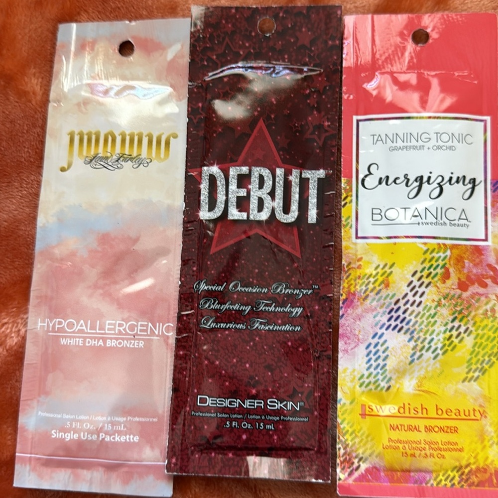 Designer Skin Tanning Lotion Packs with bag - Picture 2 of 4